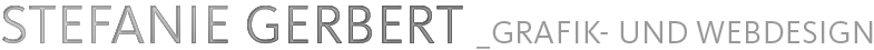 Stefanie Gerbert - Grafik- und Webdesign